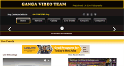 Desktop Screenshot of gangavideoteam.com